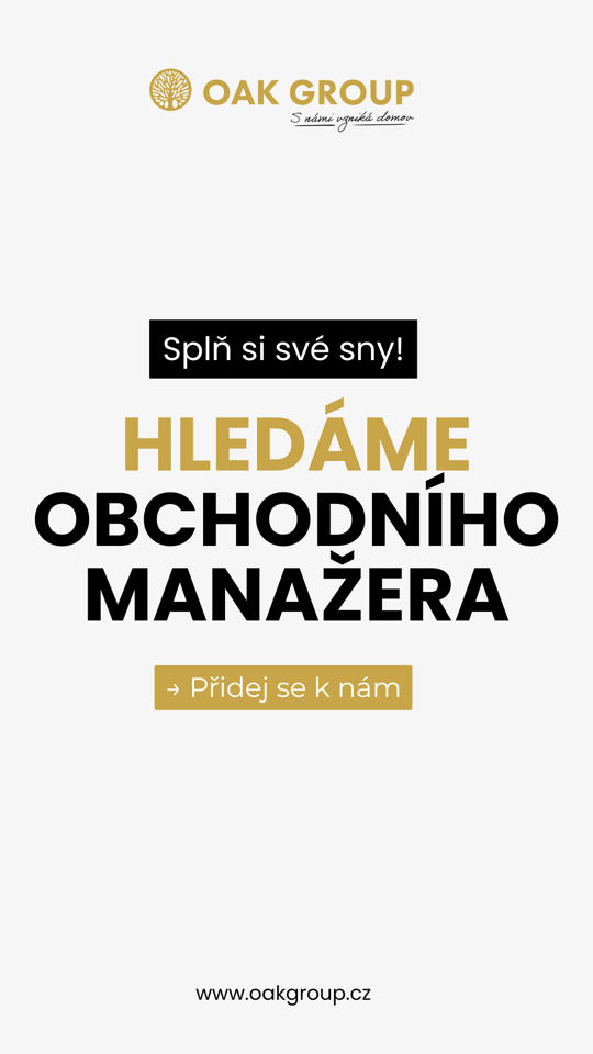 Reklamní kreativa pro OAK Group